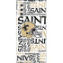 NFL New Orleans Saints - Blast Galaxy Note 10 Skin